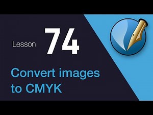 74) Convert images to CMYK in Scribus