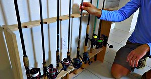 This Is How To Craft Your Own Fishing Rod Rack (Step-By-Step)