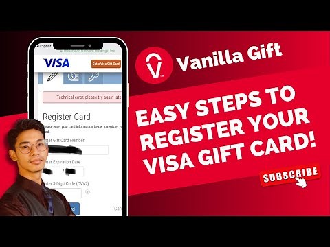 Vanilla Credit Card - How to Register Vanilla Visa Gift Card?