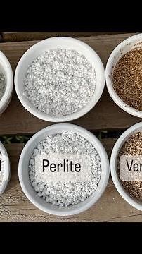 Horticultural Grit, Perlite and Vermiculite