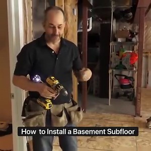 234K views · 1.3K reactions | In today's video, we're showing you how to install a basement subfloor with all the tips and tricks you need to know to get professional results | Home RenoVision DIY | Facebook