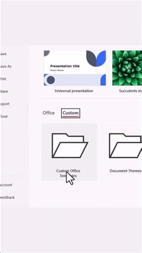 PowerPoint Template Trick That Saves Hours #powerpoint #tutorial #lifehack