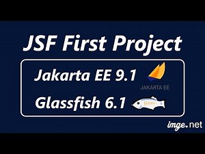 First JSF project with Jakarta EE 9.1 and Glassfish 6.1 on IntelliJ