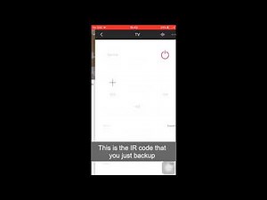 Tutorial | How to backup & recover IR code in IHC App