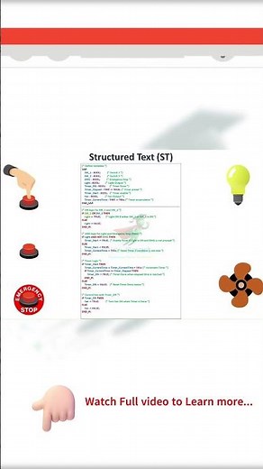 💻 Structured Text (ST) - PLC Programming