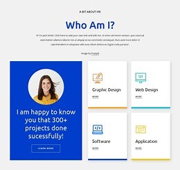 My profile - Website Design by Nicepage