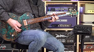 It is DIEZEL time here at Synergy. Let us take you back in time with an 80s metal kinda track that showcases what the Diezel Synergy module can do. It is mounted into the SYN001 and we are using the DI out without Cab simulation to go into a Torpedo CAB (by Two Notes) to run it through a Diezel 4X12 Cab IR. No amps were used or harmed in the making of this video. | SynergyAmps