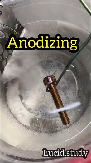 The Process of Anodizing! #anodizing #science #physics