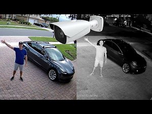 4K IP Camera IR Night Vision Testing