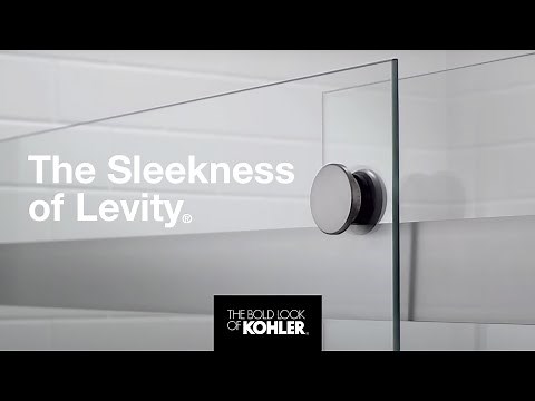 Easy to Clean, Frameless Glass Shower Doors - Explore Kohler Levity