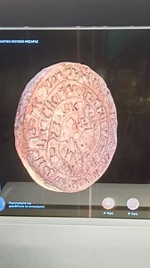 The disk of Festos is presented at Messara museum in a unique 360° display. The museum is close to Gortys and Festos south of Heraklion. Apart from the disk the museum displays many items dated back to the bronze age and as recent as the Roman years in the area. Definitely worth your visit. | Crete | Facebook