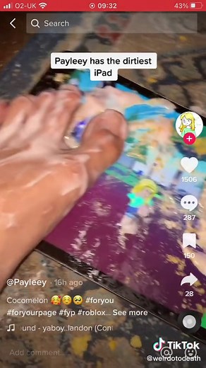 Roblox Gameplay with Payleey on an iPad