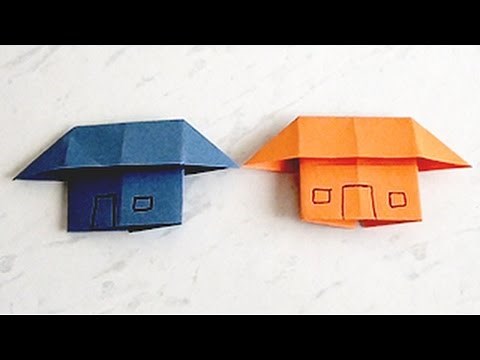 How to Make a Paper Home, House | Kids Paper Arts and Crafts