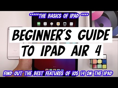 Learn the Basics of the iPad Air 4 Gen 2020 - Simple Beginner's Guide