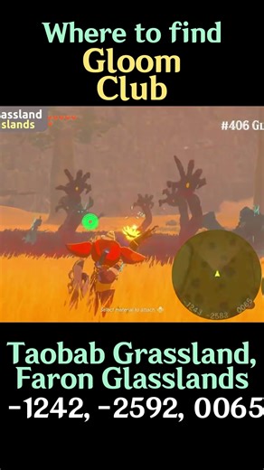 Where to Find Gloom Club | #Zelda Tears of the Kingdom #totk