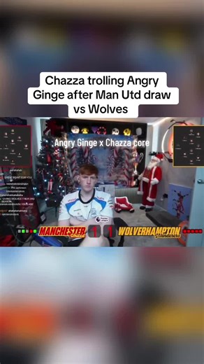 Chazza Trolls Angry Ginge After Man Utd's Draw vs Wolves
