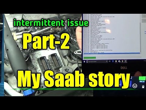 Saab 9-3T Part 2 - ECU swap and programming with a twist