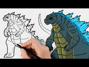How to Draw Godzilla