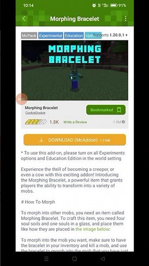 Morph mod in Minecraft #minecraft #morph #mods