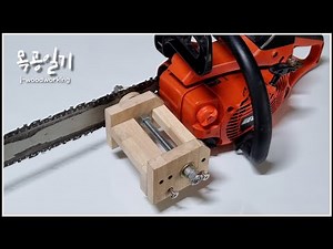 easy chainsaw milling on the spot with a DIY mill guide jig [woodworking]