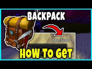 BACKPACK LOCATION - HOW TO GET BACKPACK (LARGER INVENTORY) [PROSPECTING] - Roblox