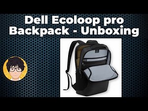 Dell ecoloop pro backpack review | Dell ecoloop pro backpack unboxing | Dell ecoloop pro backpack