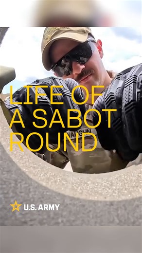 This is too cool not to see again! Buckle up and join us on a sabot round's explosive journey! | U.S. Army