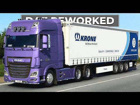 ETS2 1.46 DAF XF Euro 6 Reworked v4.5 By Schumi | Euro Truck Simulator 2