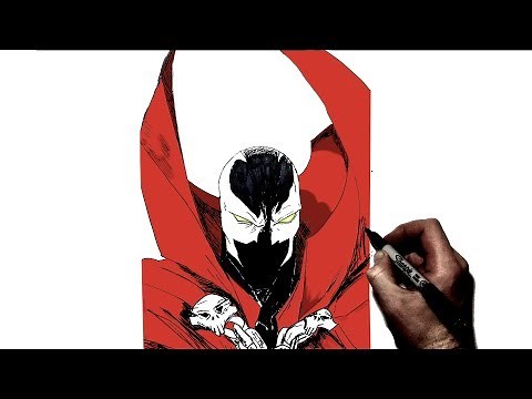How to Draw Spawn | Step By Step