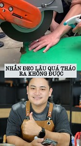 686K views · 10K reactions | Tháo nhẫn bị trật #trangsucvangbac #vienchibao #xuhuong #a1 #C | HuyK - Xưởng Kim Hoàn | Facebook