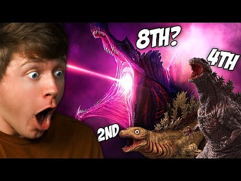 Reacting to the 8 FORMS of SHIN GODZILLA!