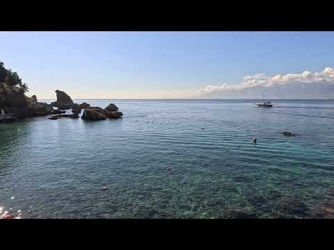 Peaceful Ocean View with Beautiful Rocks | 4K Silent Nature Video