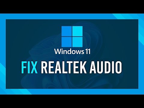 Fix Realtek High Definition Audio Drivers | Windows 11 | Reinstall + Update Guide