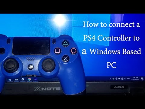 How to connect PS4 controller to Windows PC