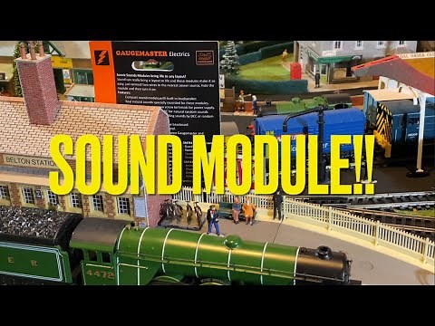 GAUGEMASTER Scenic Sounds Module (Steam).. Cheap and easy way to add sound to your Model Railway..