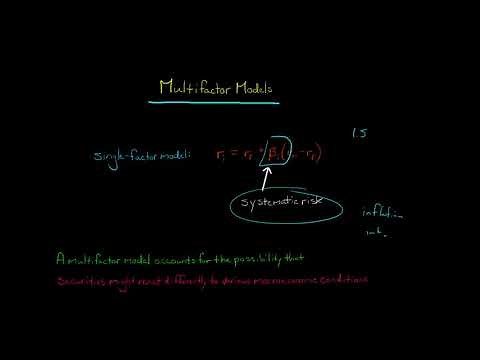Multifactor Models