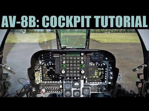 AV-8B Harrier: Cockpit Familiarization Tour Tutorial | DCS WORLD