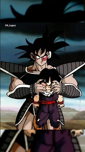 Gohan turns into a Great Ape #dragonball #gohan #turles