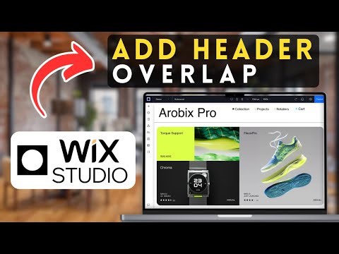How to Create a Header Overlap in Wix Studio | Wix Studio Tutorial (2025)