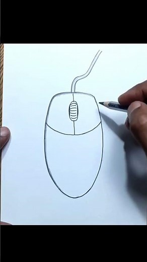 Computer mouse drawing