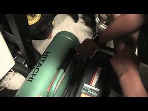 Replacing the Check Valve in the Hitachi Air Compressor
