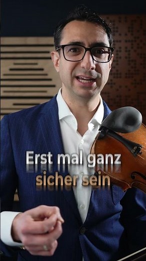 Geige spielen lernen | Lektion 4/30 | Erste Töne - D-Saite