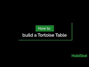 How to build a HabiStat Tortoise Table
