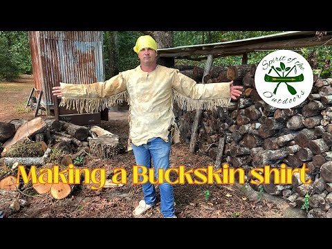Making a Buckskin shirt
