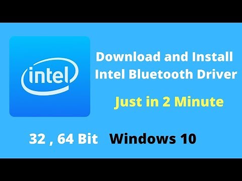 How To Download and Install Intel Bluetooth Driver ( Windows 10/8/7 )