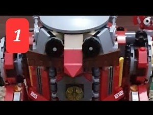 lego sonic death egg robot moc instructions part 1
