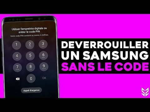 COMMENT DÉVERROUILLER SON SAMSUNG SANS LE CODE - TUTO