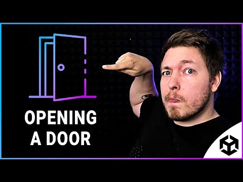 HOW TO MAKE DOOR OPEN AND CLOSE IN UNITY 🎮 | Open Doors 2D and 3D Tutorial | Learn Unity