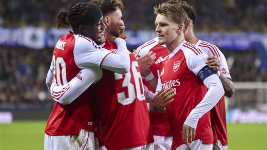 UEFA Champions League 2025-26 table — Standings for the UCL league phase