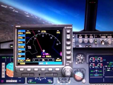 Holding Pattern And ILS Landing At Heathrow FSX Part 1